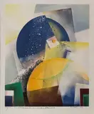 Composition constructiviste by François Chapuis, 1993, Lithographie en couleurs signée en bas à droite, sold Jun 2026
