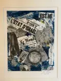 Le monde by Franck Tordjmann, Lithographie, sold Mar 2026