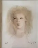 Portrait de jeune femme by Léonor Fini, Lithographie, sold Mar 2026