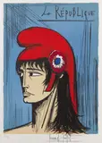 La République by Bernard Buffet, Lithographie en couleurs sur papier, sold Apr 2022