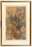 Violon BE by Léon Arthur Tutundjian, 1924, Pastel et encre sur papier marouflé, sold Mar 2026