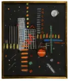 Berlin la nuit by Henryk Berlewi, Technique mixte (pastel et collage) sur papier noir, sold Mar 2026