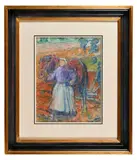 Le cheval couleur Alezane by Hervé Avner, Pastel, sold Mar 2026