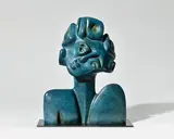 Paumelle Fondeur Interrogation by Bernard Metranve, Bronze à patine bleu, sold Mar 2026