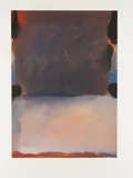 Composition by Pierre Haubensak, Pastel sur papier, sold May 2022