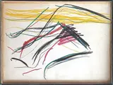 Composition N°4 by Noël Dolla, 1978, Pastel sur papier, sold May 2022