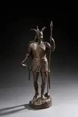Vercingétorix by Henri Giraud, Bronze à patine brune, sold Mar 2026