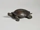 Tortue sans terrasse by Antoine-Louis Barye, Epreuve en bronze à patine brun-rouge nuancé, sold Jul 2025