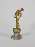 La joueuse de boules by Jean-Léon Gérôme, Epreuve en bronze à patine dorée, sold Feb 2025