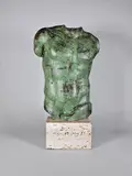 Persée by Igor Mitoraj, Epreuve en bronze patiné vert antique, sold Dec 2024