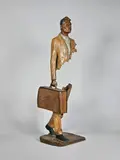 Giacomo by Bruno Catalano, 2009, Epreuve en bronze à patine polychrome, sold Dec 2024