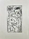 Marcel", portrait présumé de Marcel Aymé by Gen Paul, Lithographie signée dans la planche en haut à gauche, sold Oct 2024