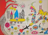 Rêve d'une jeune fille by Niki de Saint Phalle, Lithographie en couleurs signée et justifiée, sold Jun 2024