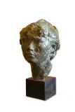 Valérie, Etat n°3 by Philippe Jourdain, Bronze à patine nuancée brune et verte, sold Sep 2026