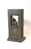 14 heures" by Vatchko Vatchkov, 1989, Bronze à patine brun clair, sold Sep 2026