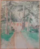 La Brousse by Renaud Leonhardt, 1988, Aquarelle sur papier, sold Sep 2026