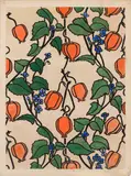 Design Class Exercise by Maud Sherman, poster paint on paper, sold Sep 2025