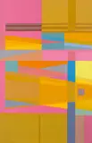 Carnival by Joan Balzar, oil on canvas, sold Sep 2025