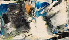 Sans titre by Marcelle Ferron, 1958, oil on canvas, sold Sep 2025
