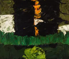 Verdoyances by Rita Letendre, 1961, oil on canvas, sold Sep 2025