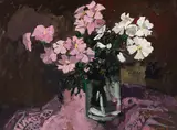 Wildflowers by Molly Joan Lamb Bobak, oil on board, sold Jul 2025