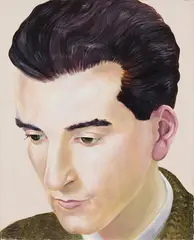 Head #3 by Noah Becker, oil on canvas, sold Jul 2025
