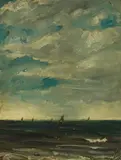 Sea Sketch by Michel van Gelder, oil on board, sold Jul 2025