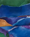 Coast Series #8 by Gordon A. Smith, watercolour on paper, sold Jun 2025