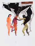 Taps V2 by Balint Zsako, 2008, ink and watercolour on paper, sold Jun 2025