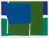 Untitled #19 by Anne Kahane, screenprint on paper, sold Jun 2025