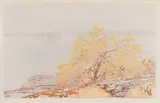 Wild Cherry by Walter J. Phillips, colour woodcut on Goyu paper, sold Jun 2025