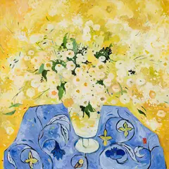 Chateau De Bellecroix by Bobbie Burgers, oil on canvas, sold May 2025