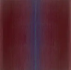Duo Hoch by Johannes Gecelli, 1984, Acryl auf zwei aneinander gefügten Leinwänden, sold Dec 2018