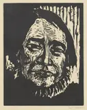 Anders Poulsen by Emil Nolde, 1906, Holzschnitt auf Bütten, sold Jun 2018