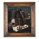 Still Life with Violin by Kenneth Howes, Oil on canvas, sold Sep 2026
