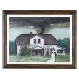 Wedding Day by Noyes Capehart Long, Oil on canvas, sold Sep 2026