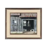 Weathered Shed by Edward Gordon, Oil on masonite, sold Sep 2026