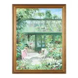 Garden House at the Box Man's House by Dan Poole, Oil on canvas, sold Sep 2026
