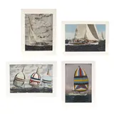 Four Sailing Scenes by Ronald Mallory, Each a hand-colored etching and aquatint on paper, sold Sep 2026