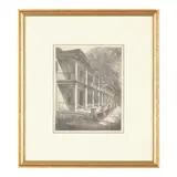 Davis House, 18th Century Inn, Beaufort, North Carolina by Louis Orr, Etching, sold Sep 2026