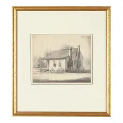 The Halifax House, Halifax, North Carolina by Louis Orr, Etching, sold Sep 2026