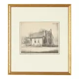 The Halifax House, Halifax, North Carolina by Louis Orr, Etching, sold Sep 2026