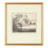 Fort Macon, Beaufort Harbor, North Carolina by Louis Orr, Etching, sold Sep 2026