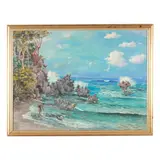 Frenchman's Cove by Eric Smith, Oil on canvas, sold Sep 2026