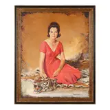 Portrait of Margaret Austin by Ritchie Cooper, Oil on canvas, sold Sep 2026