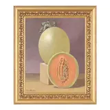 Still Life with Cantaloupes by Dave Matthews, Oil on canvas, sold Sep 2026