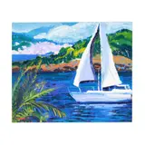 Caribbean by Stephen Moore, Acrylic on canvas, sold Sep 2026