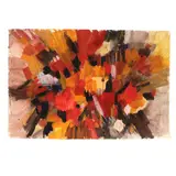 Large Abstract Composition by Johanna Haas, Acrylic and watercolor on paper, sold Sep 2026