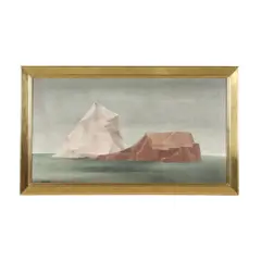 Glacier by Virginia Berresford, Oil on canvas (lined), sold Sep 2026