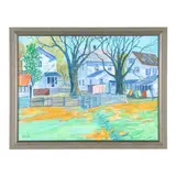 Stretch of Backyards by Kyle Highsmith, Oil on canvas, sold Sep 2026